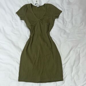 Garage green dress
